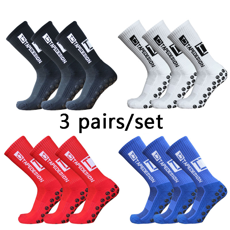 Sock Garter Men - 男性と女性のための滑り止めサッカーソックス,スポーツソックス,3ペア