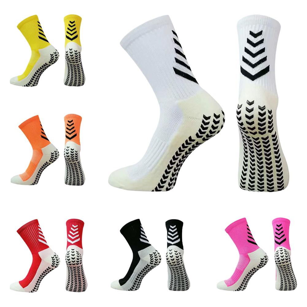 Sock Garter Men - シリコン滑り止めサッカーソックス 男女兼用 グリップ力抜群 アウトドアスポーツ ランニング サッカーソックス