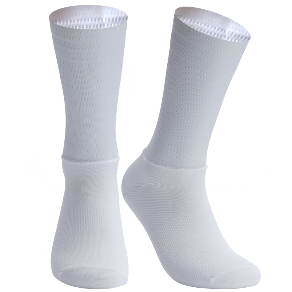 新しいプロチームエアロソックス滑り止めシリコンサイクリングソ - Sock Garter Men のレビューと価格