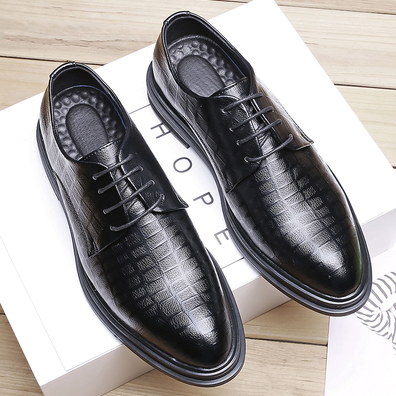 メンズ特大サイズダービーシューズ、フォーマルビジネス用レース - Formal Men Daily Wear Footwear のレビューと価格