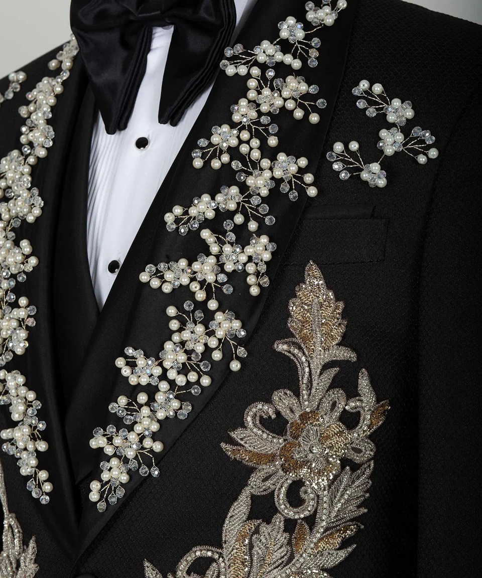 高級オーダーメイドメンズウェディングスーツ 2ピース ブレザ - Men Formal Wear Modern のレビューと価格