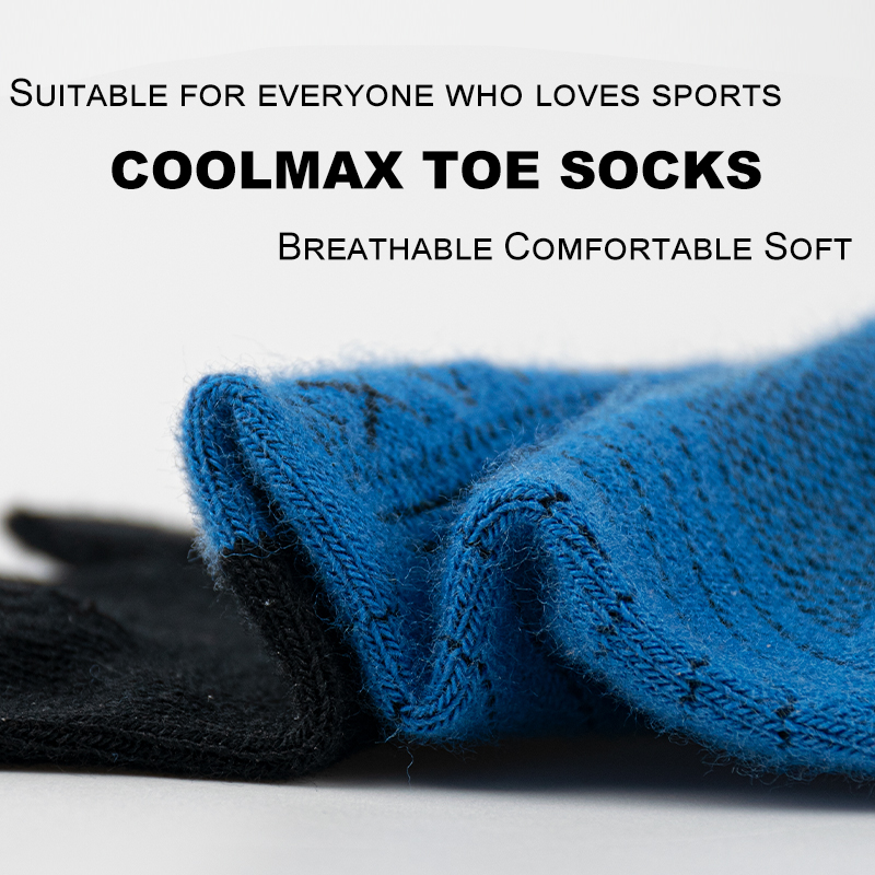 五本指ソックス、クールマックス素材、吸湿速乾、ランニング用、 - Sock Garter Men のレビューと価格