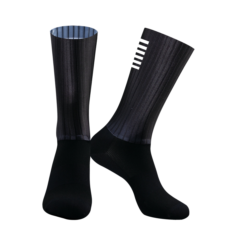 ykywブラックホワイト抗スリップシリコーン男性のサイクリン - Sock Garter Men のレビューと価格